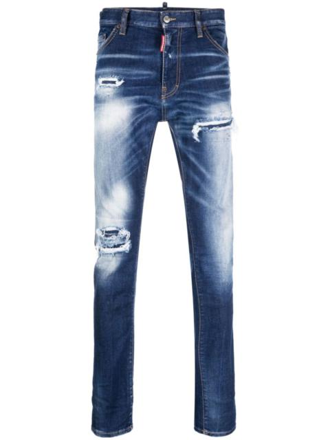 DSQUARED2 Cool Guy distressed slim-leg jeans