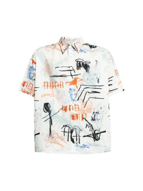 x Julian Farade Illusion cotton shirt