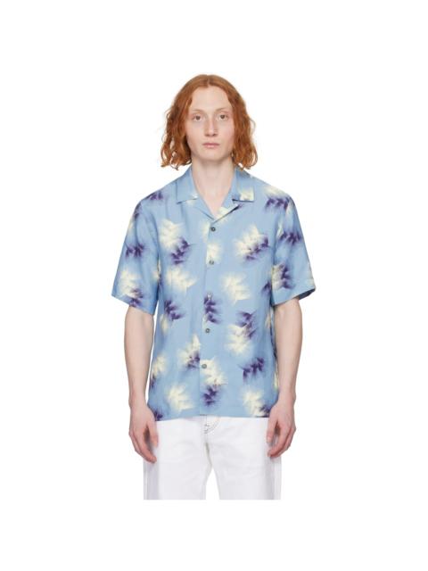 Paul Smith Blue Printed Shirt