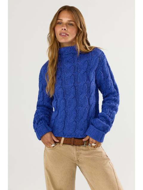 FREE PEOPLE Simone Cable Knit Pullover