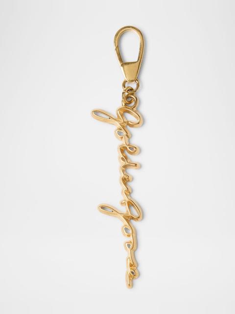 Golden Goose Logo Script Bag Charm