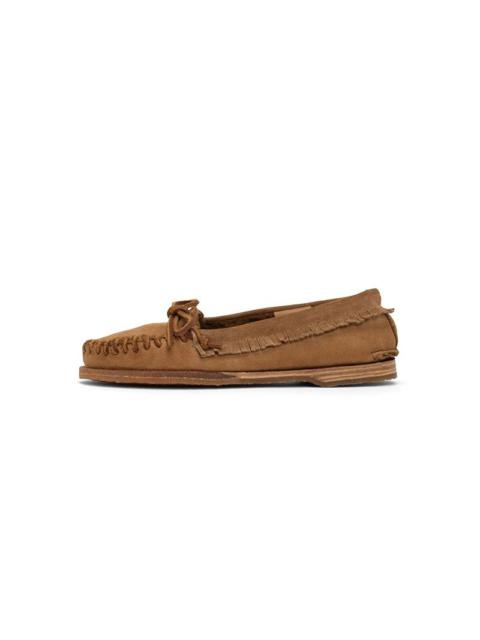 visvim KANA MOC-FOLK W BROWN