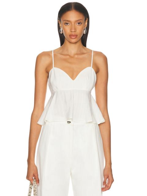 MATTHEW BRUCH Sweet Heart Crop Top