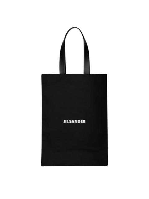 Jil Sander Jil Sander Black Cotton Book Tote, Never Carried (Authentic Pre-Loved)