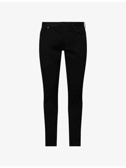 EMPORIO ARMANI J06 Slim-Fit Low-Rise Stretch-Denim Jeans