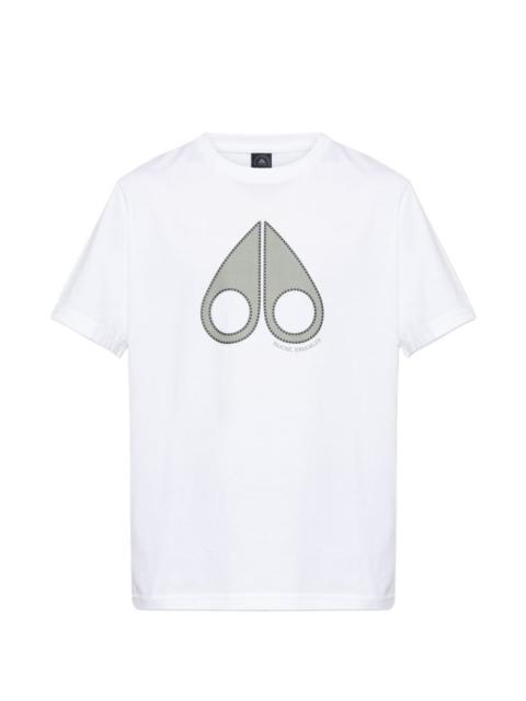 MOOSE KNUCKLES logo graphic T-shirt