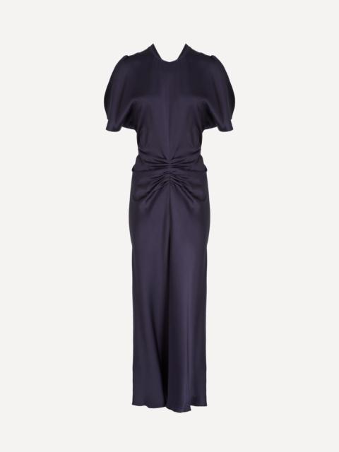 Victoria Beckham Midnight Bela Midi Dress