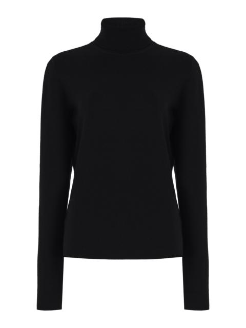 GABRIELA HEARST May Turtleneck in Black Cashmere Wool