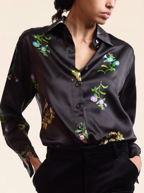 CYNTHIA ROWLEY Collectible Silk Shirt