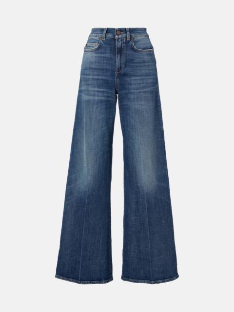 DOROTHEE SCHUMACHER Blue Jeans Baby wide-leg jeans
