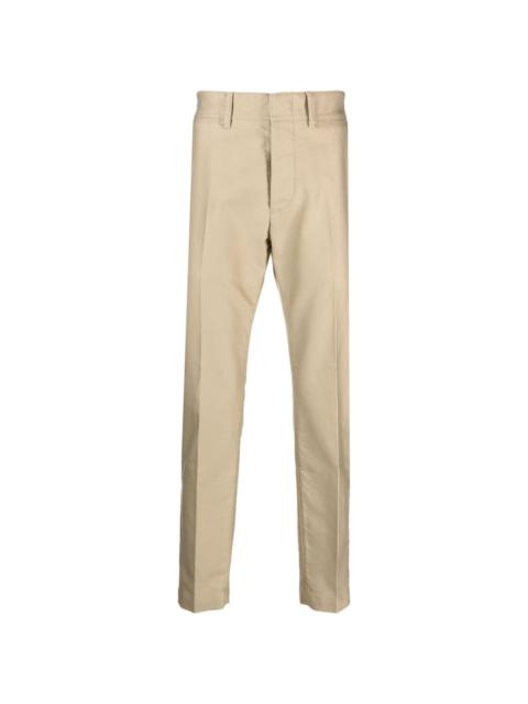 TOM FORD pressed-crease straight-leg tailored trousers