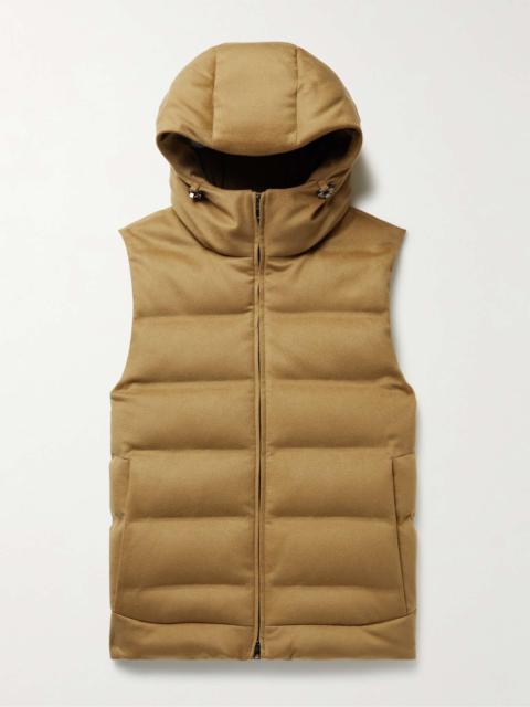 Fillmore Slim-Fit Quilted Storm System Shell Hooded Down Gilet