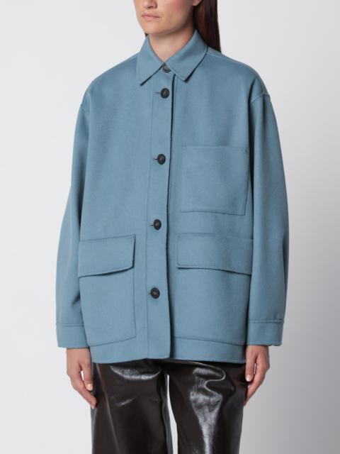 WEEKEND Max Mara Blue wool shirt jacket