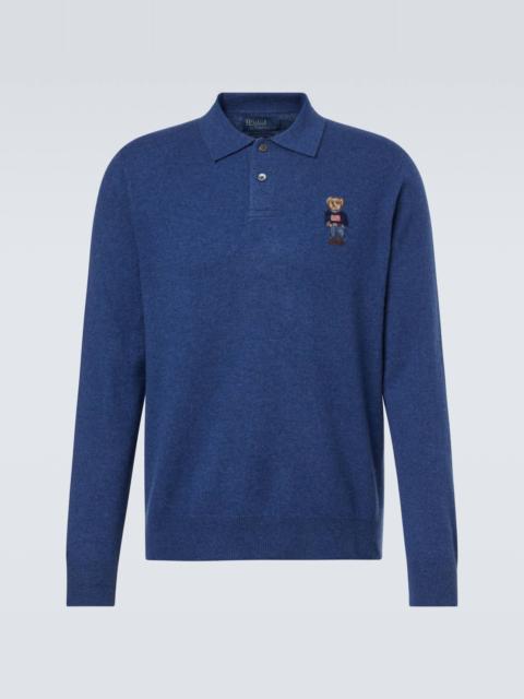 Polo Ralph Lauren Polo Bear cashmere polo sweater