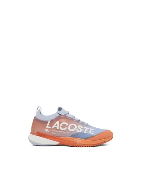 LACOSTE logo print sneakers