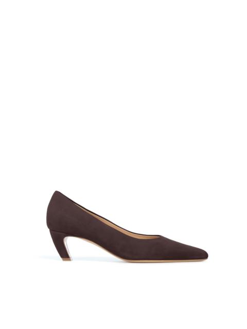 GABRIELA HEARST Peggy Pump in Dark Chocolate Suede