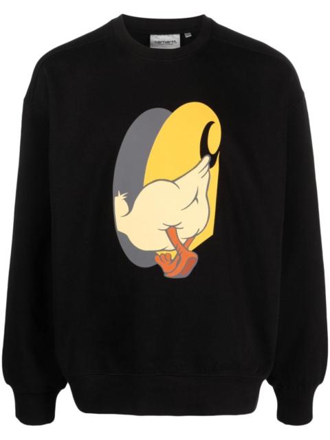 Carhartt x DeadKebab Knock Knock sweatshirt