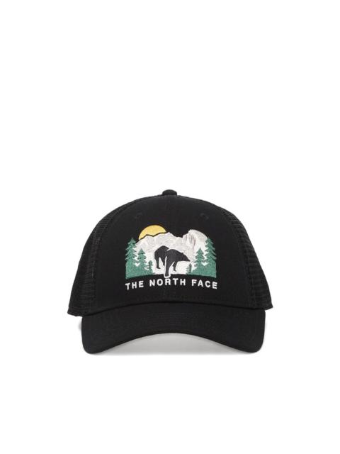 The North Face embroidered trucker cap