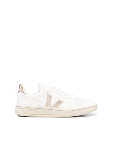 VEJA V-10 ChromeFree leather sneakers