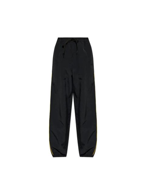 Moschino TAPE-MEASURE SIDE-STRIPE TRACK PANTS