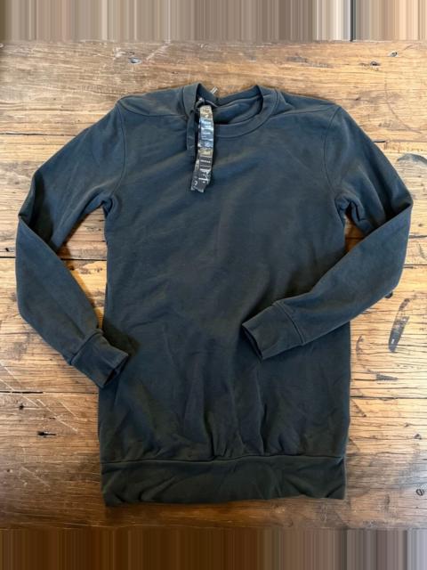 Boris Bidjan Saberi Boris Bidjan Saberi SS16 Black Pullover 1 Object Dye Cotton Sweater