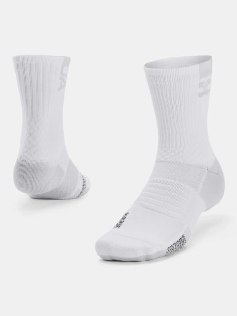 Under Armour Unisex UA ArmourDry™ Playmaker Mid-Crew Socks