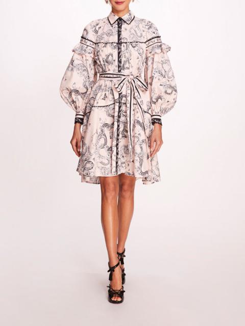 Marchesa LAUREL SHIRTDRESS