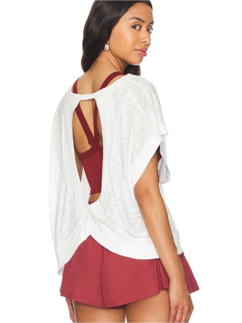 FREE PEOPLE X FP Movement My Time Tee In White