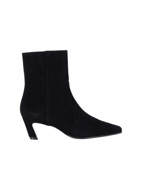 Stuart Weitzman ANKLE BOOTS “STASSI ZIP 50”