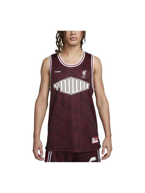 Nike Nike LeBron x 리버풀 FC DNA 농구 저지 '레드' DV9519-652