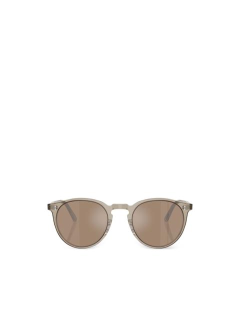 Oliver Peoples O'Malley round-frame sunglasses