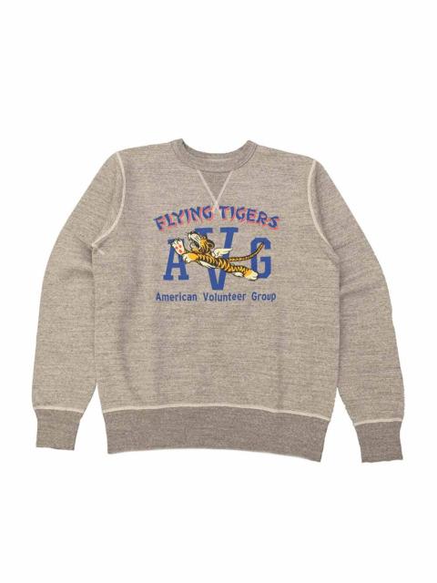 Buzz Rickson's SET-IN CREW SWEAT - FLYING TIGERS - BR69697