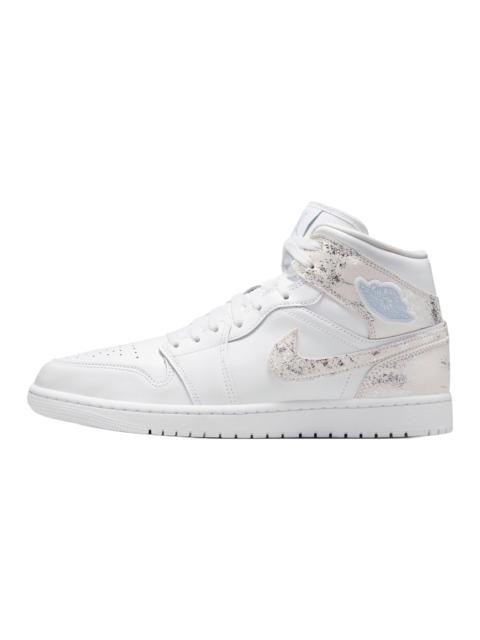 Jordan Jordan 1 Mid SE "Distressed White Field Silver" IR2271 100