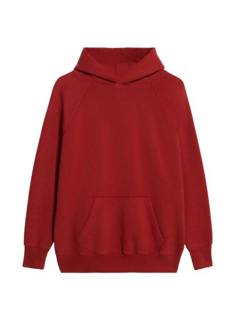 FORTELA raglan sleeve pouch pocket hoodie