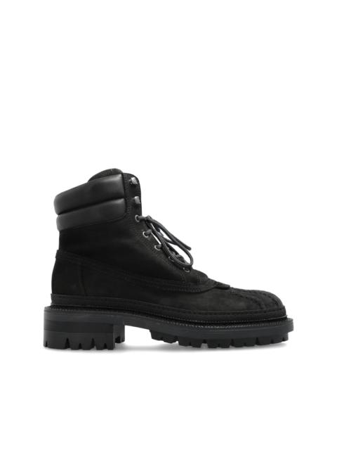 DSQUARED2 Army padded lace-up boots