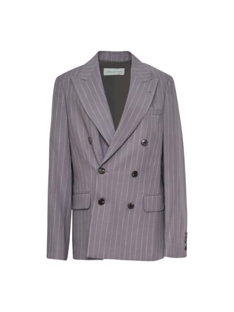 Dries Van Noten Regular Fit Double Breasted Blazer