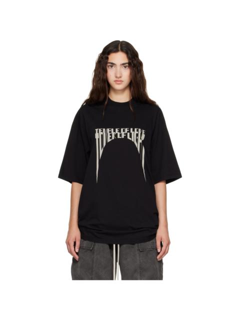 Rick Owens DRKSHDW Black Tower Jumbo S/S T-shirt
