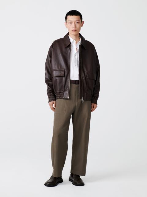 Studio Nicholson Piston Leather Jacket