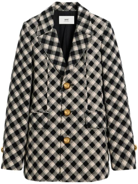 AMI Paris THREE 단추 재킷