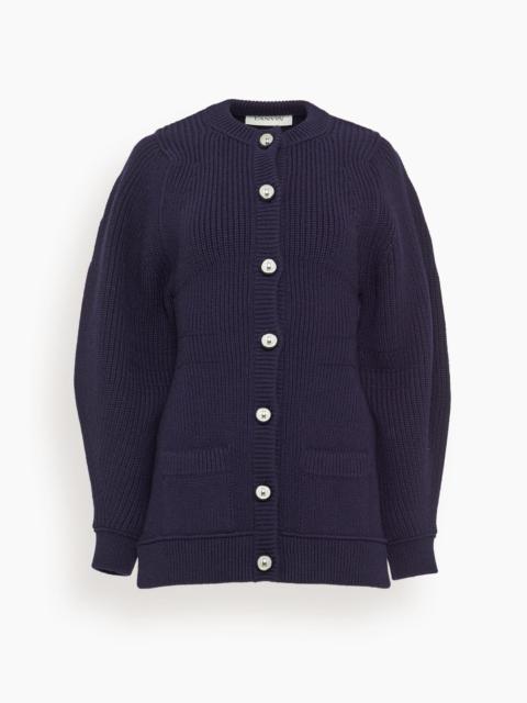 Lanvin Exaggerated Sleeves Cardigan in Montana