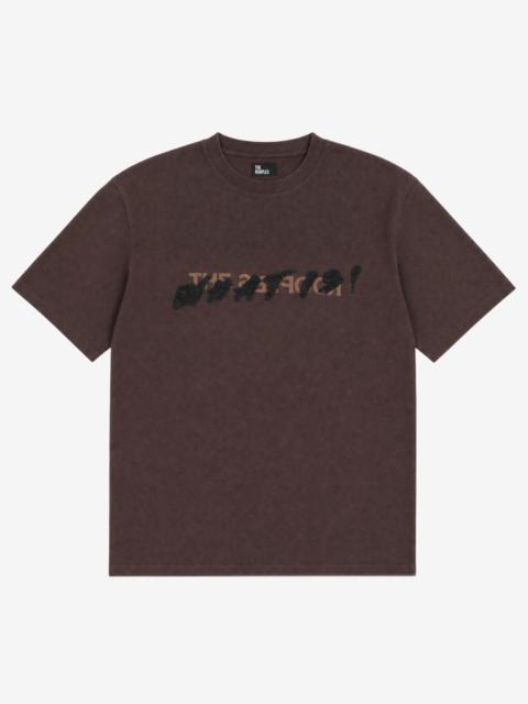 The Kooples WHAT IS BROWN DENIM PATCH T-SHIRT