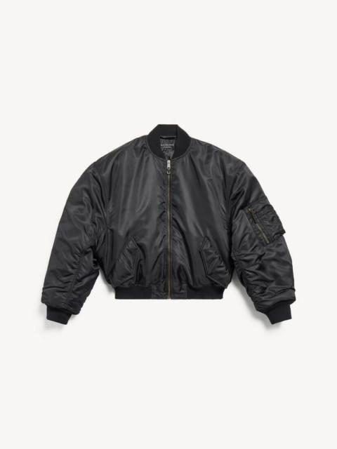 BALENCIAGA Women's Standard Bomber Jacket in Black