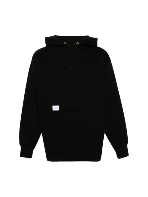 WTAPS Cut & Sew embroidered hoodie