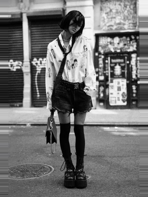 R13 X-BOYFRIEND SHORT
