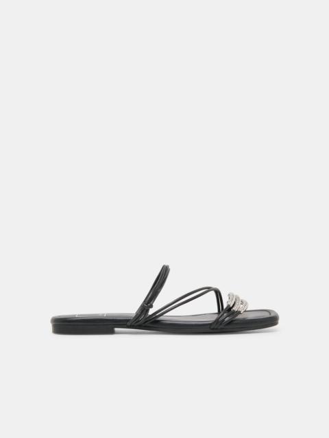 dolce vita LYNDEE BEAD SANDALS BLACK STELLA