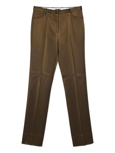 TOM FORD press-crease trousers