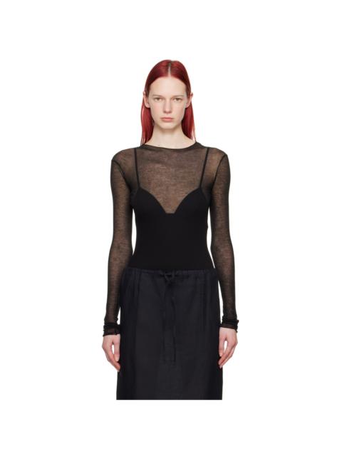 GABRIELA COLL GARMENTS SSENSE Exclusive Black No.211 Long Sleeve T-Shirt