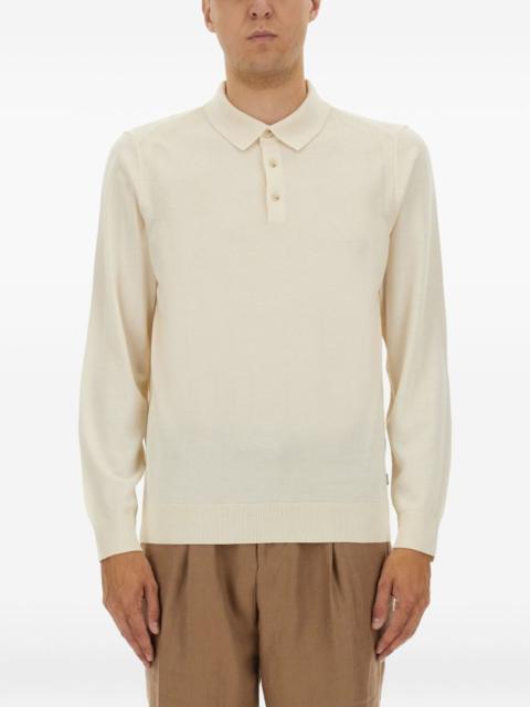 BOSS long-sleeve polo shirt