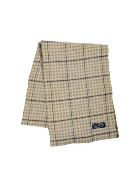 mfpen Facade Scarf Double Faced Grey Check