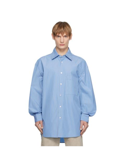 Tシャツ・カットソー WOOYOUNGMI SS25 Light blue poplin shirt (W251DS01 802L) 1000005278375_MIUMIUWMAIN-